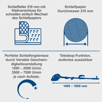 Scheppach brusilica za zid DS930 710W