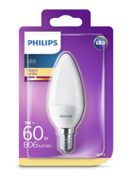 LED SIJALICA 7W (60W) B38 E14 WW MAT PS633