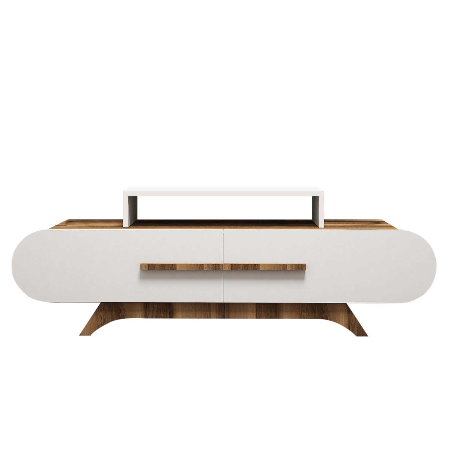 Rose - Walnut, White Walnut White