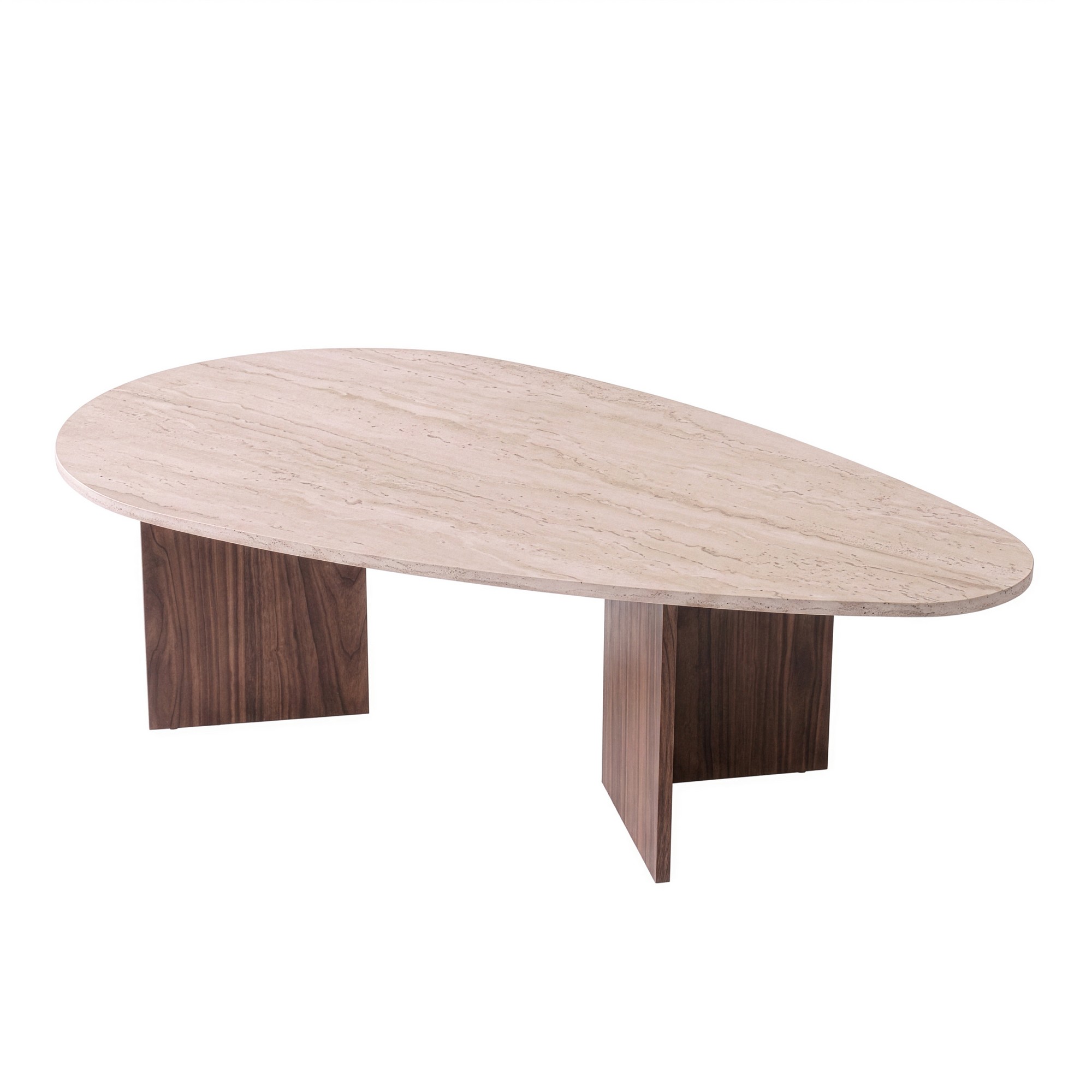 Flap - Travertine, Walnut Travertine Walnut