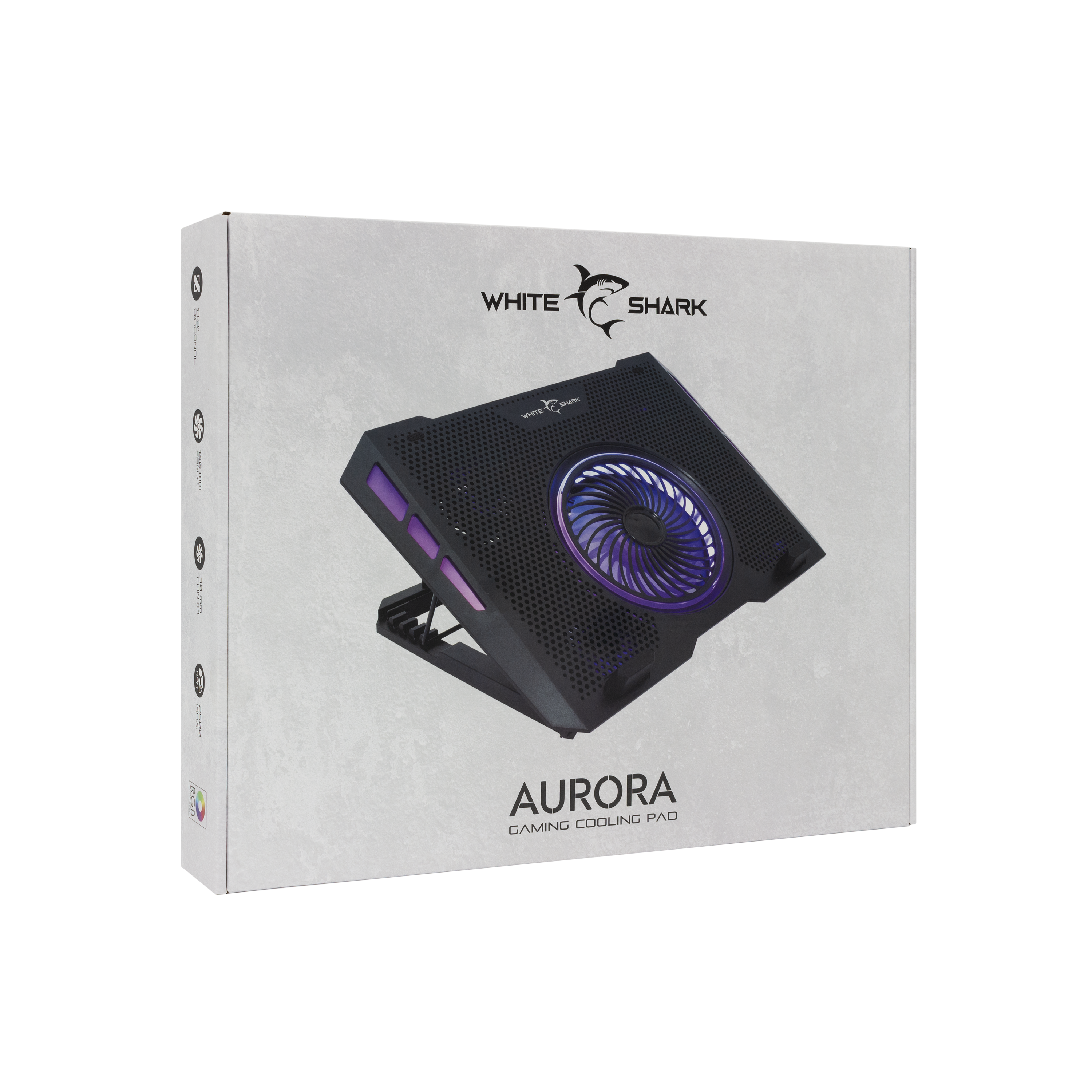 WS GCP 13 AURORA, RGB Cooling Pad