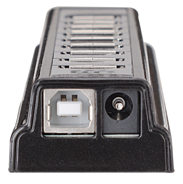 USB HUB 10port Manhattan 161572 2.0/480Mbps/Crni