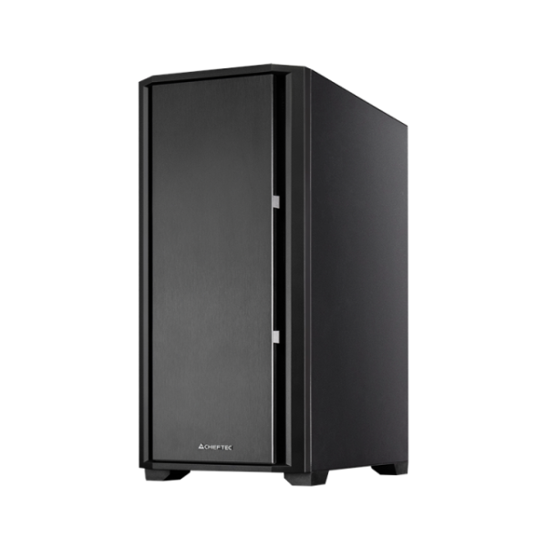 Kuciste Chieftec Pro Midi Q Crni, noise insulated 1x120mm AS-02B-OP