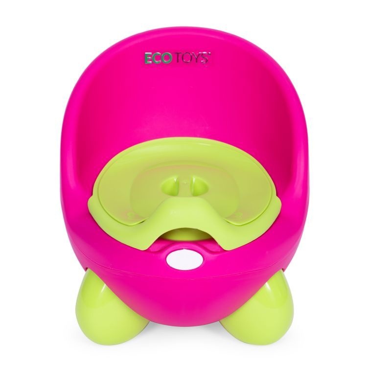 Noša za decu sa uklonivim umetkom i neklizajućim nogicama, roze - zelena, ECOTOYS