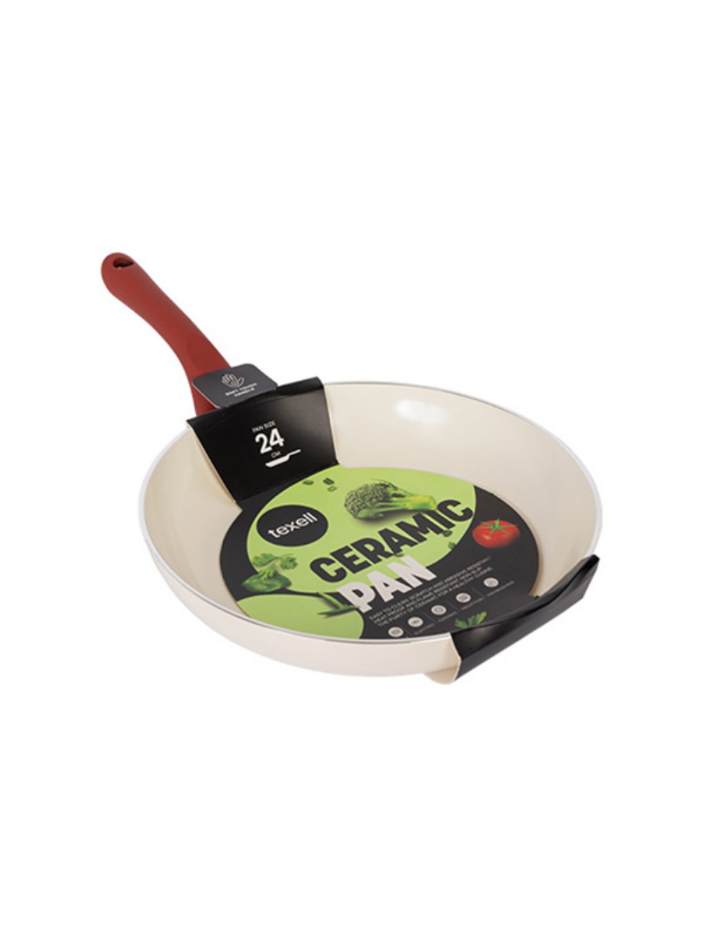 Tiganj duboki keramički 24cm Texell TPC-D24