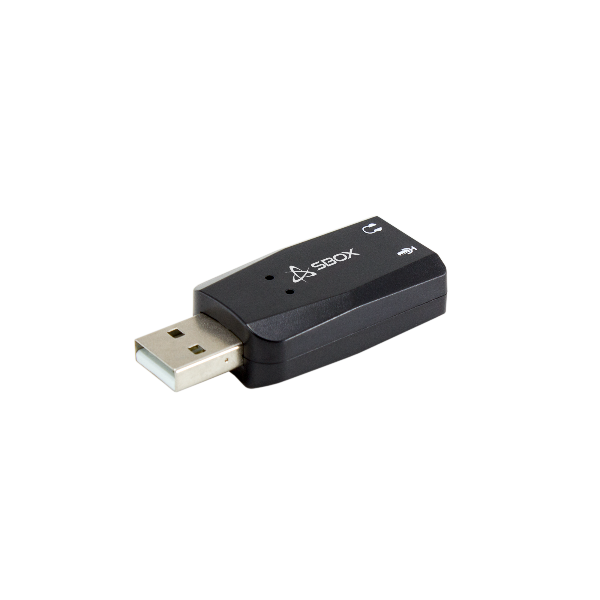S BOX Adapter USB C11, USB / 2 x 3,5 mm