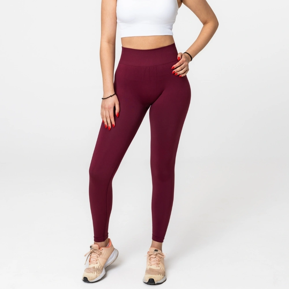 RING Flow Seamless helanke Burgundy