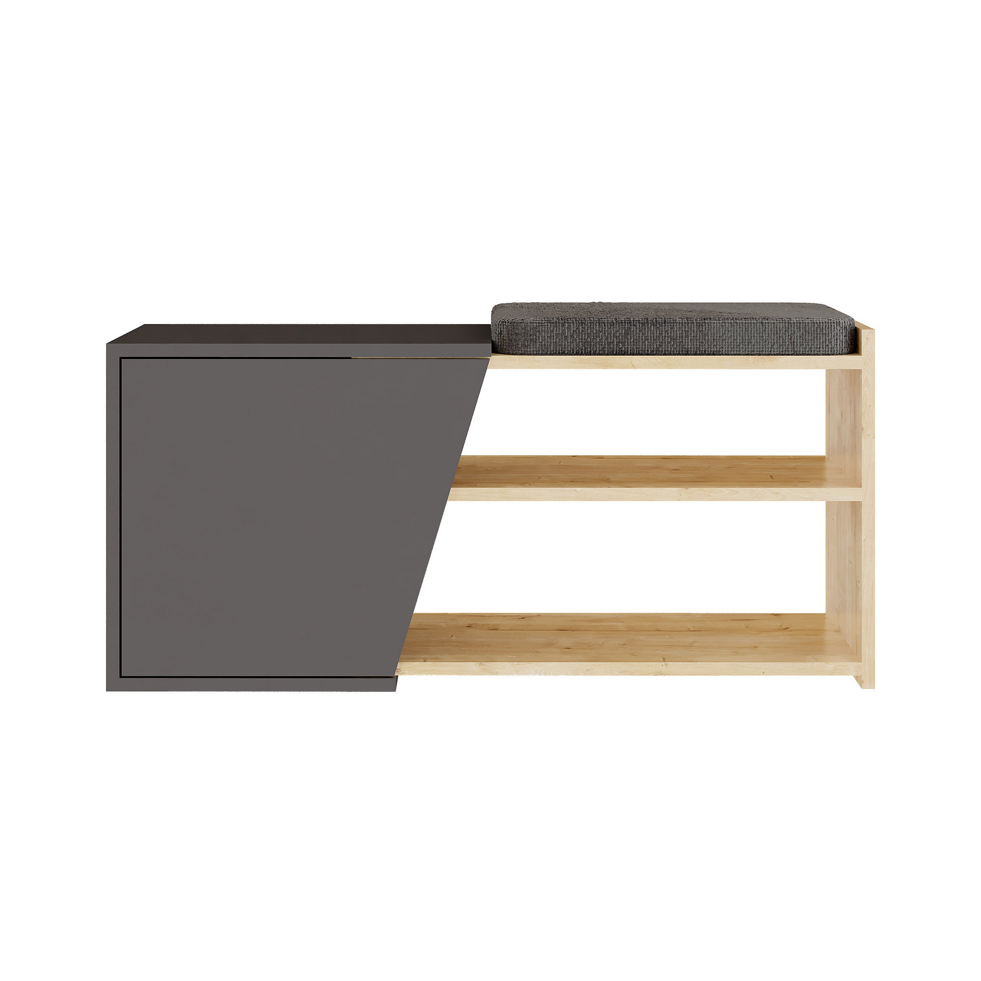 Fiona - Oak, Anthracite Oak Anthracite
