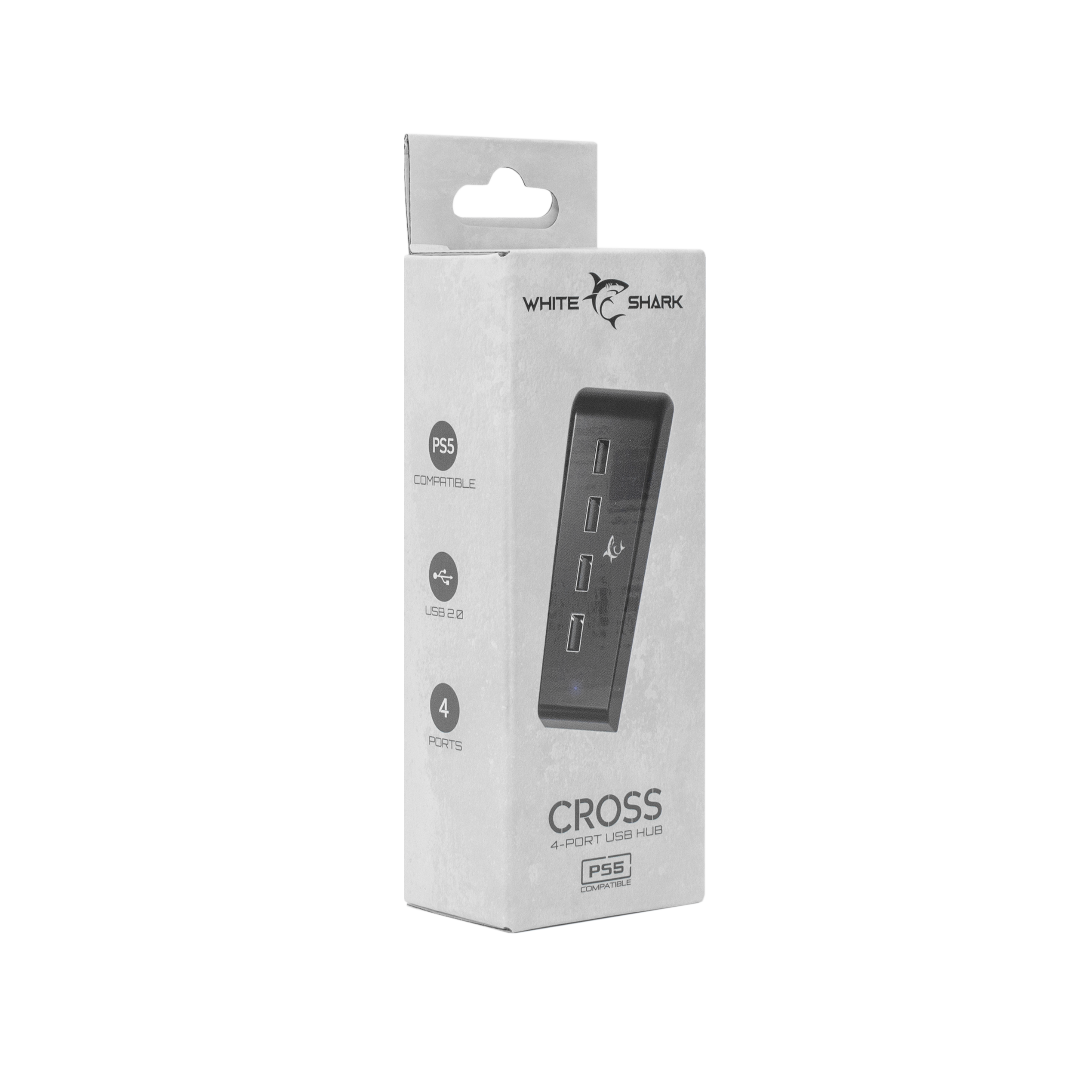 WS PS5 0576 CROSS, 4 - Port USB Hub