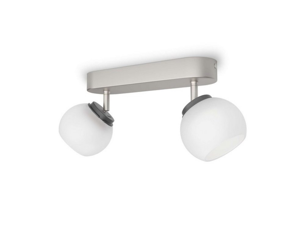 Balla spot svetiljka mat-hrom LED 2x4W 53322/17/16