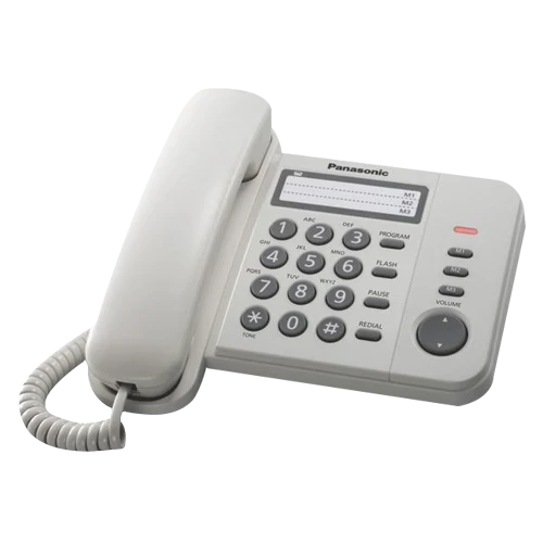 Telefon Panasonic KX-TS520 beli