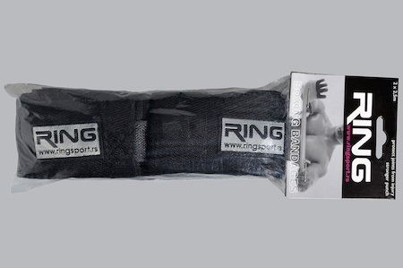 RING bandažeri za ruke crni 2x2,5m RX BX021-2,5M-BLACK