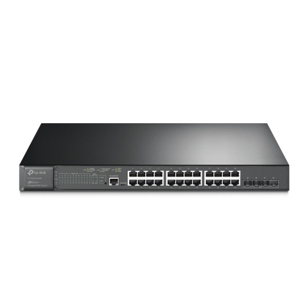 LAN Switch TP-LINK TL-SG3428XMP 24x1G/4x10G SFP/PoE 384W/L2+
