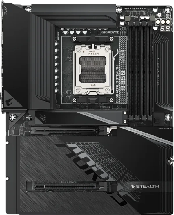 Maticna ploča AM5 Gigabyte B850 AORUS STEALTH DDR5 HDMI/M.2