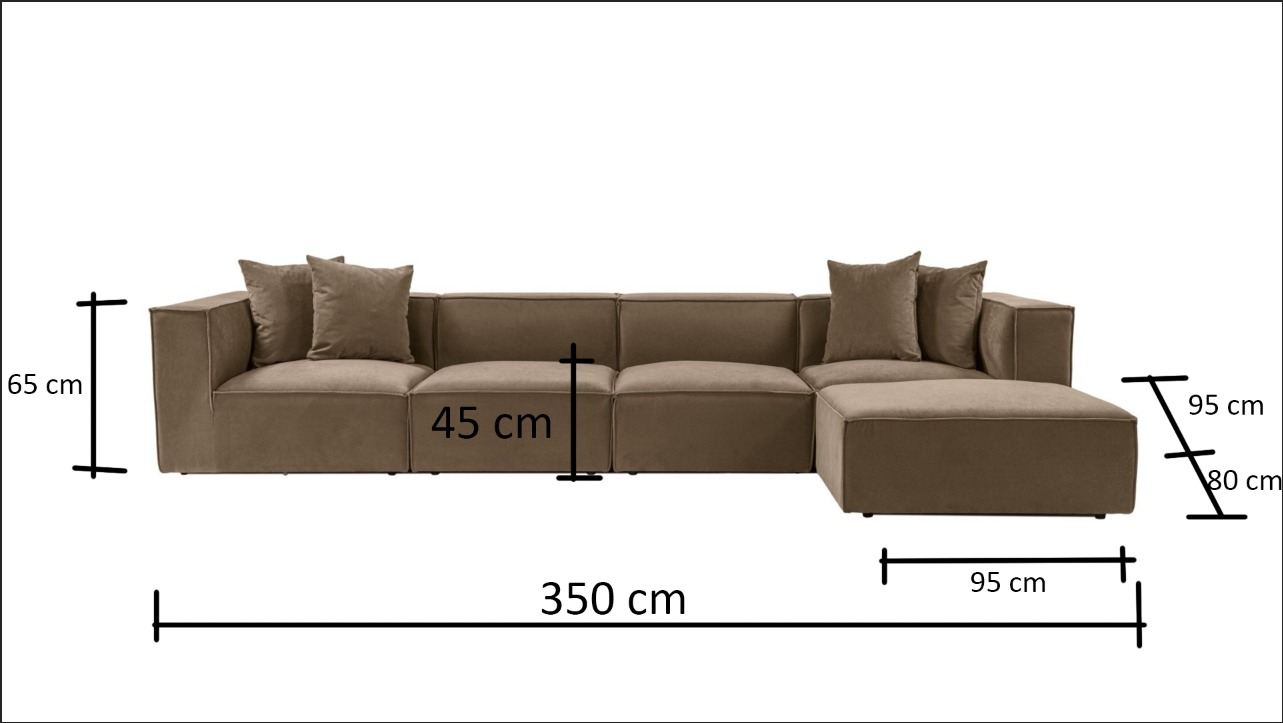 Sora (L1-O1-O1-1R-POUFFE ) - Brown