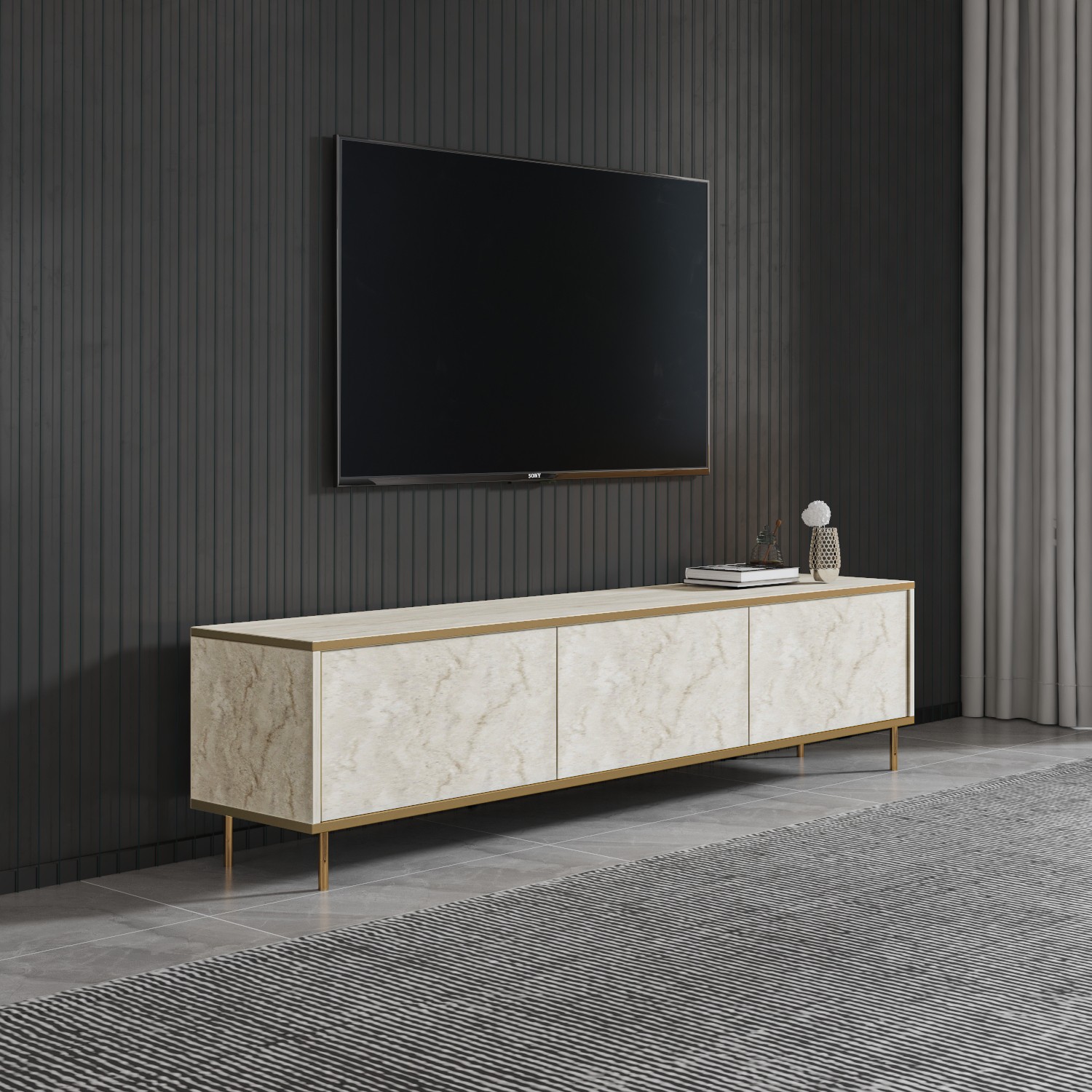 Imaj - Travertine, Gold Travertine Gold