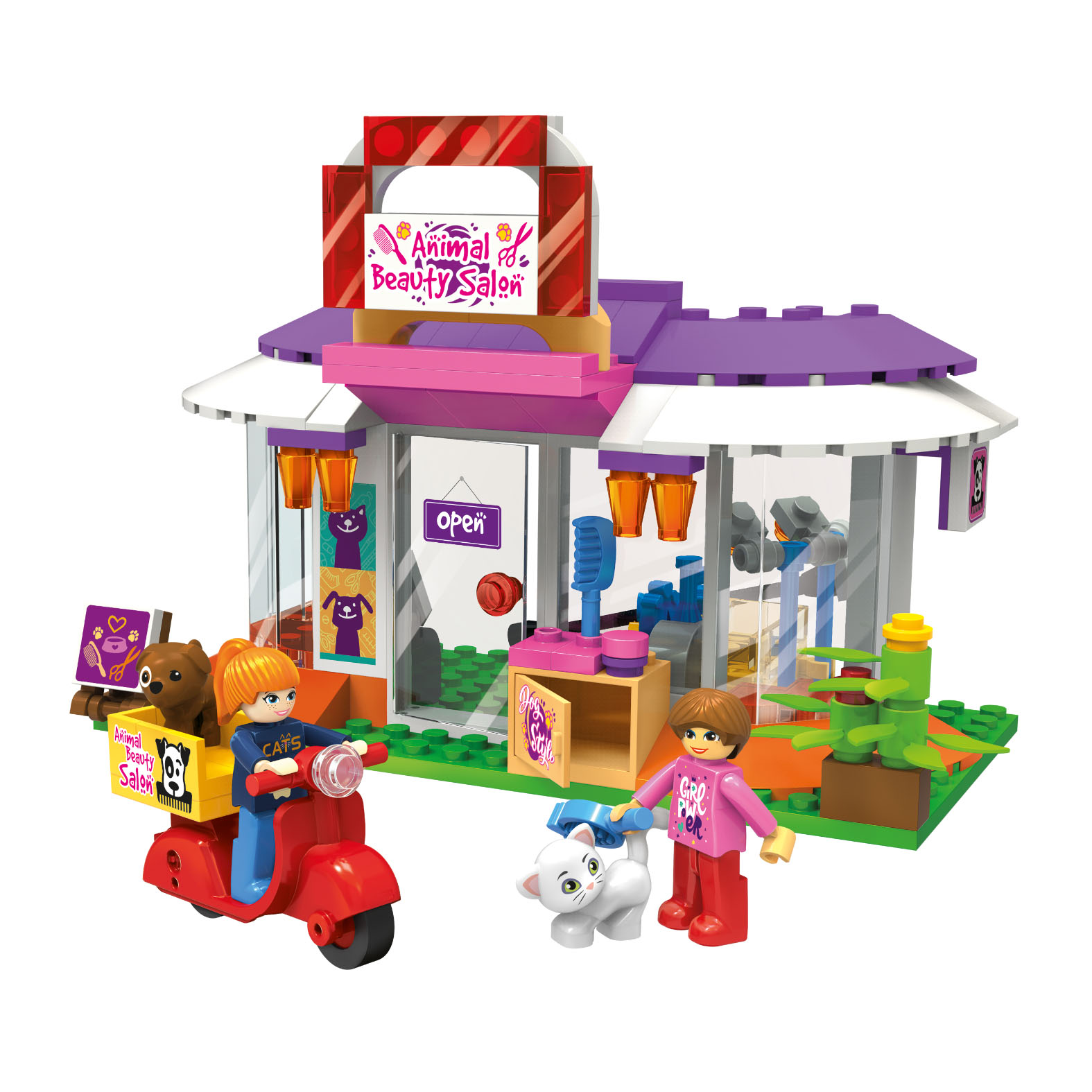 BLOCKI KOCKE SALON ZA ZIVOTINJE