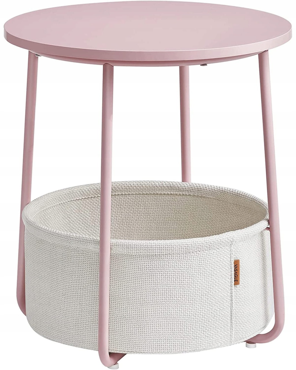Okrugli klub stočić sa korpom pink - LET223R61