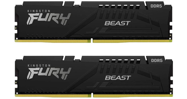 DIMM DDR5 64GB (2x32GB kit) 6400MT/s KF564C32BBEK2-64 FURY Beast Black EXPO