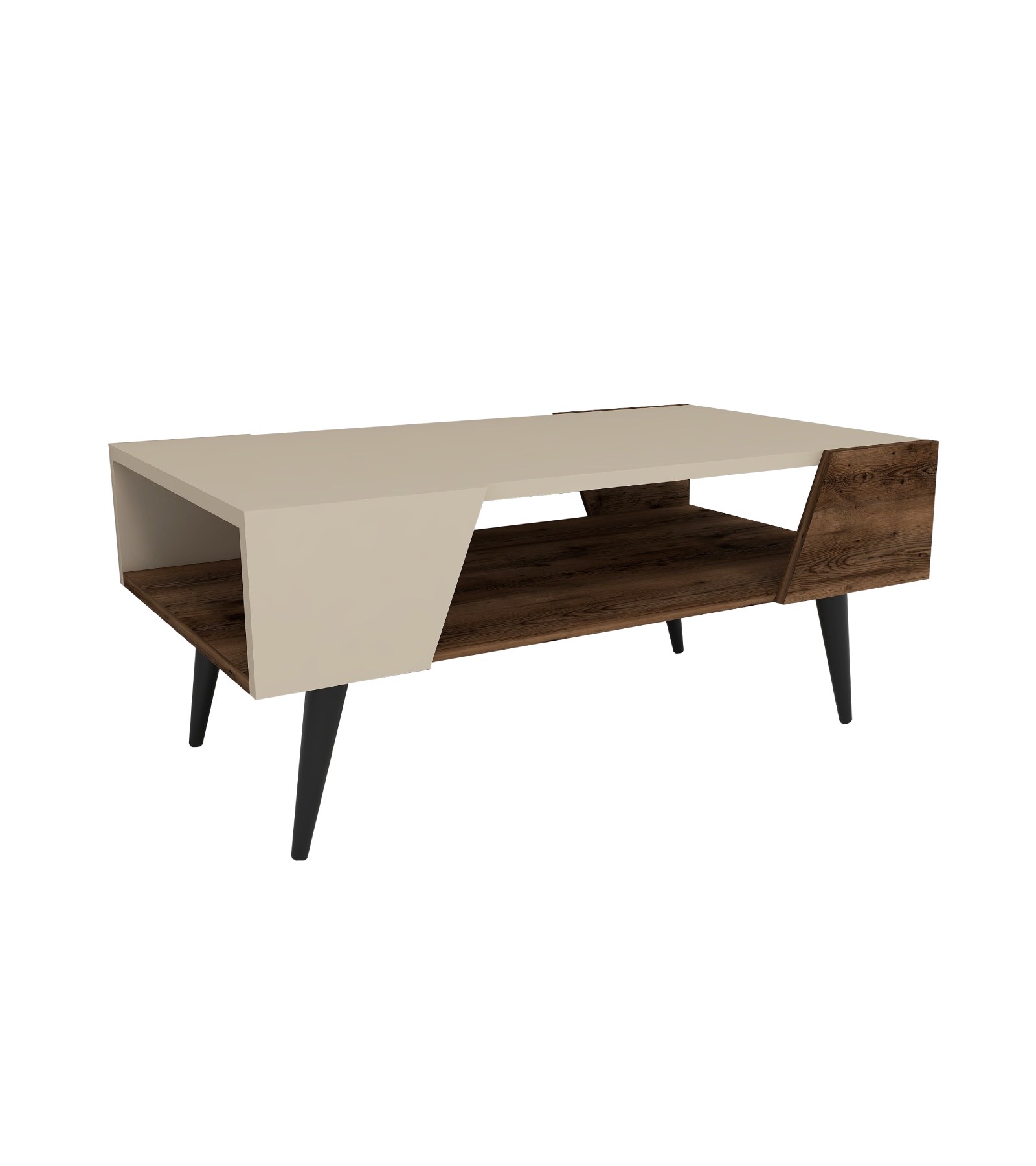 Aren - Beige, Light Walnut Beige Light Walnut