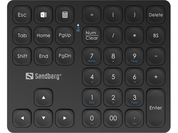 Bežična numerička tastatura Sandberg USB Pro 630-09