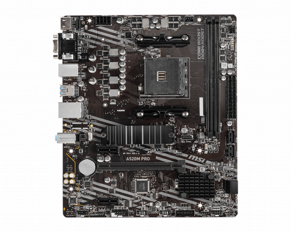 MB AM4 MSI A520M-A PRO