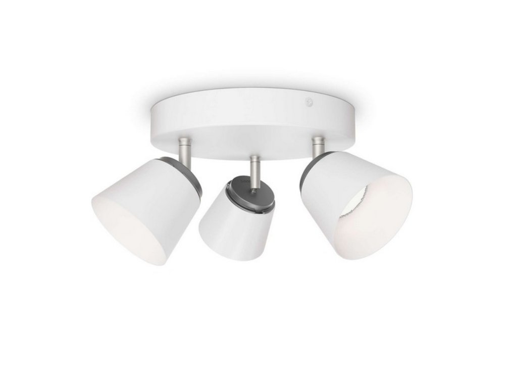 Dender spot svetiljka bela LED 3x4W 53343/31/16