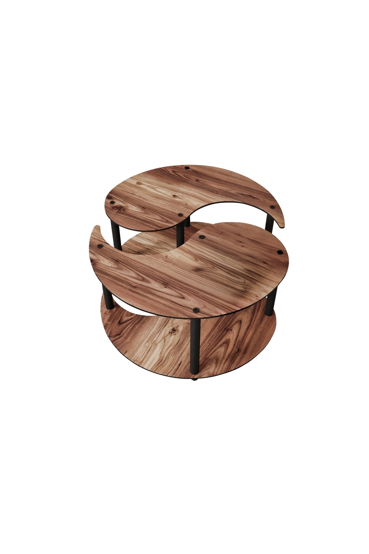 Yin Yang 2 - Walnut