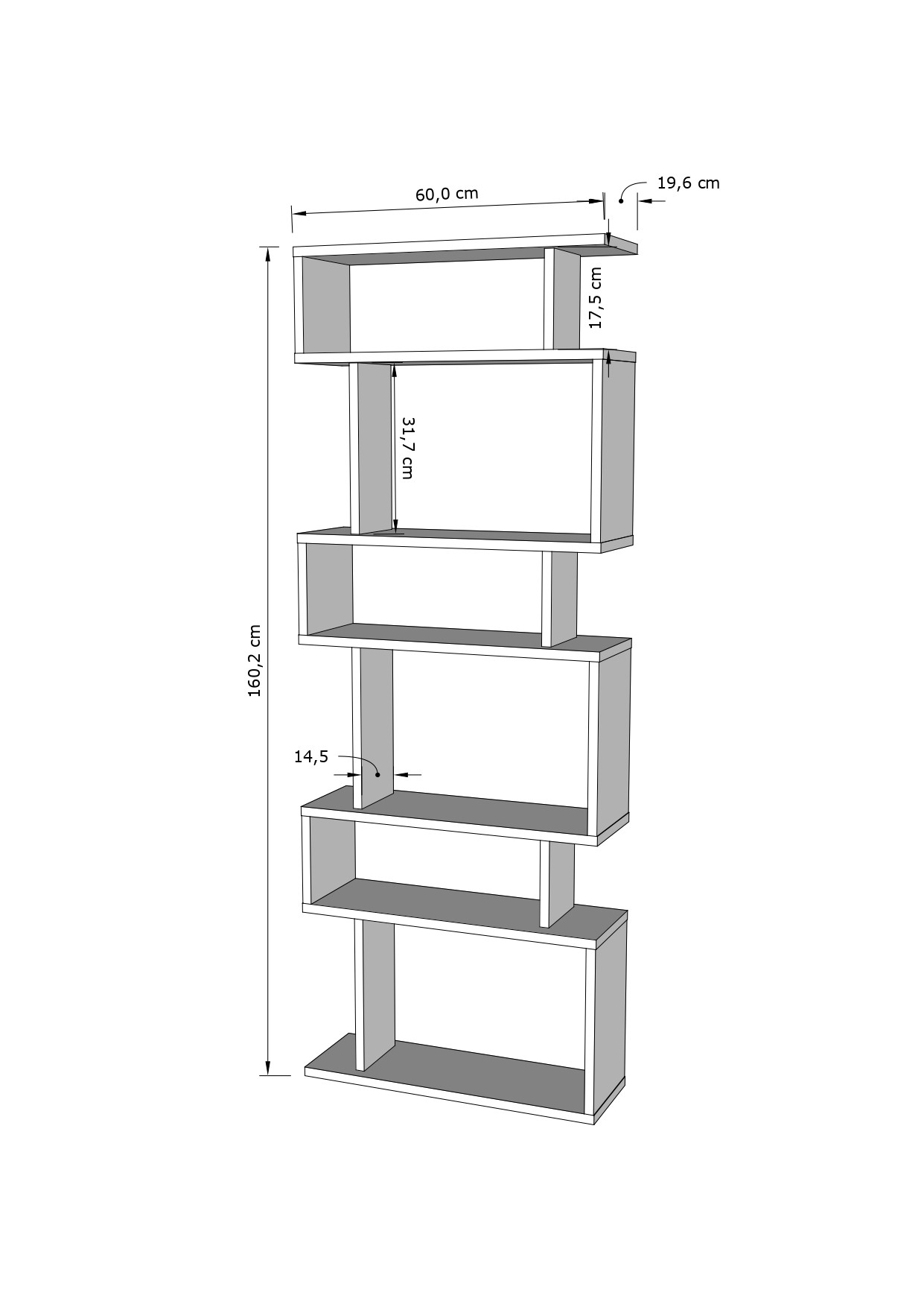 Bates - White, Oak White Oak