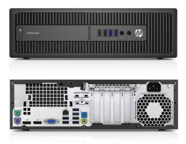 PC HP 800 G2 SFF i5-6500/8GB/256GB NEW/1VGA + 2DP/Win8Pro UPG W10P ref.
