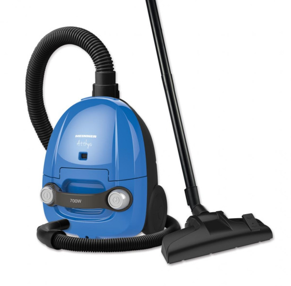 Usisivač HEINNER HVC-M700BL 700W/100W/kesa 2l/Hepa 10/plavi