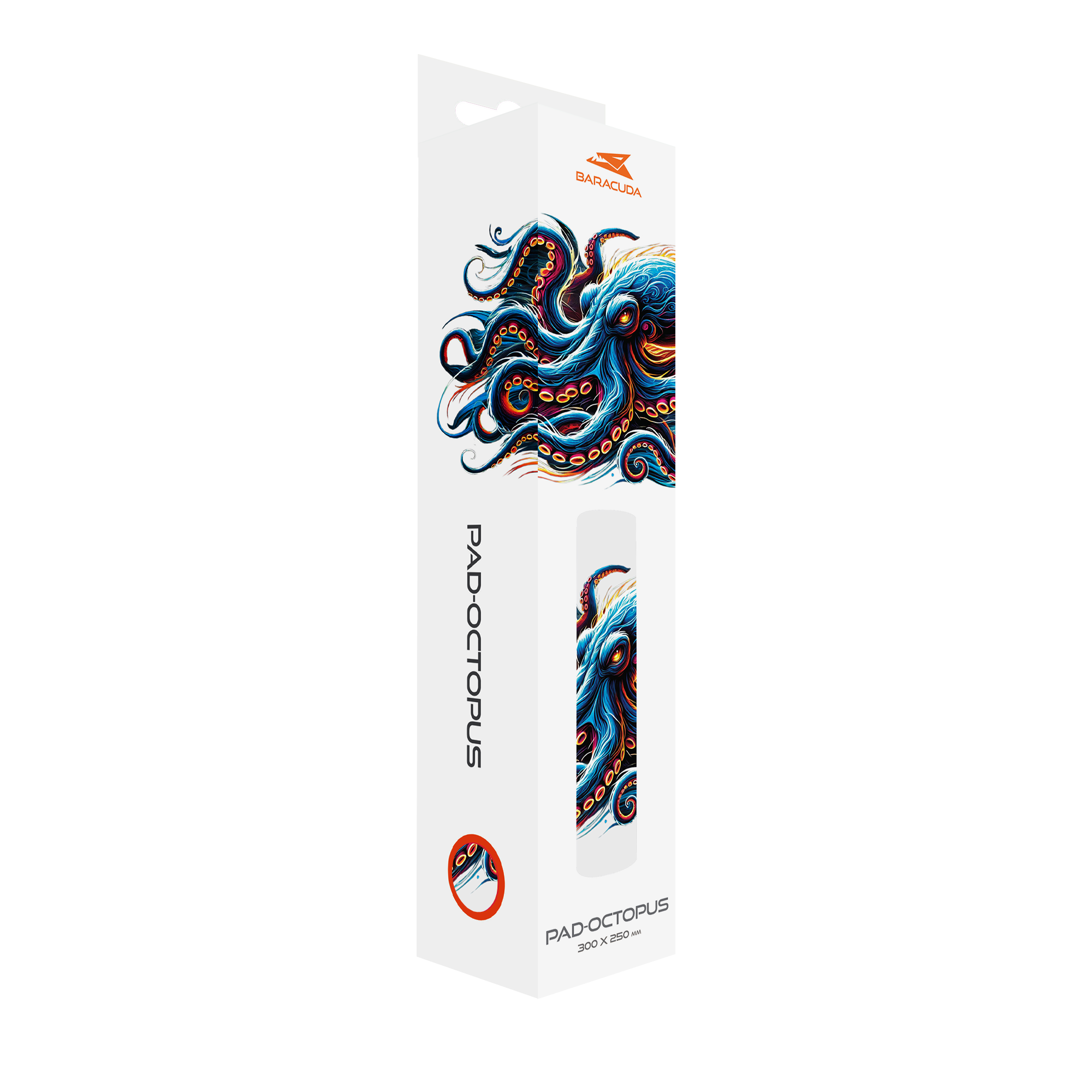 Baracuda BGMP 051 OCTOPUS 300 x 250, Mouse Pad