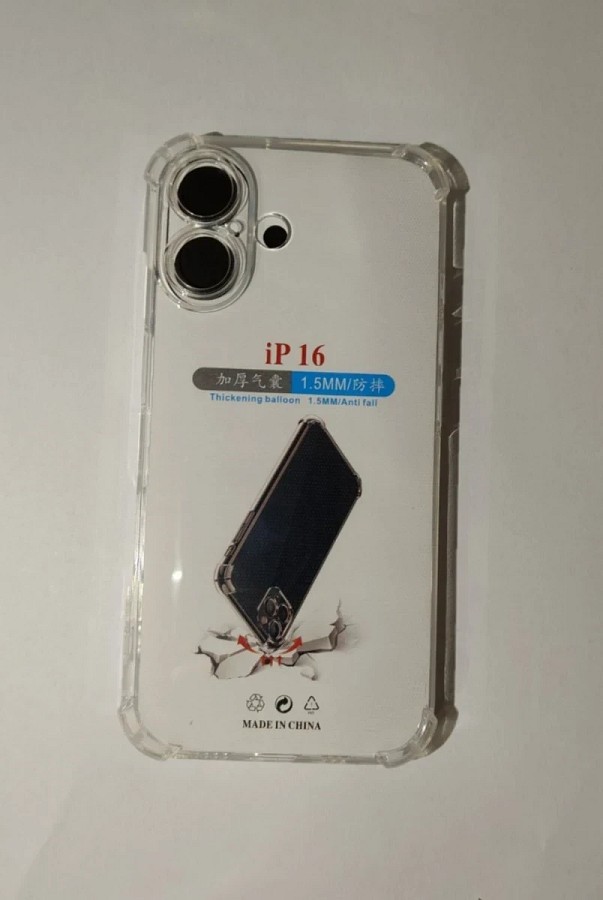 iPhone 16 zaštitna maska transparent