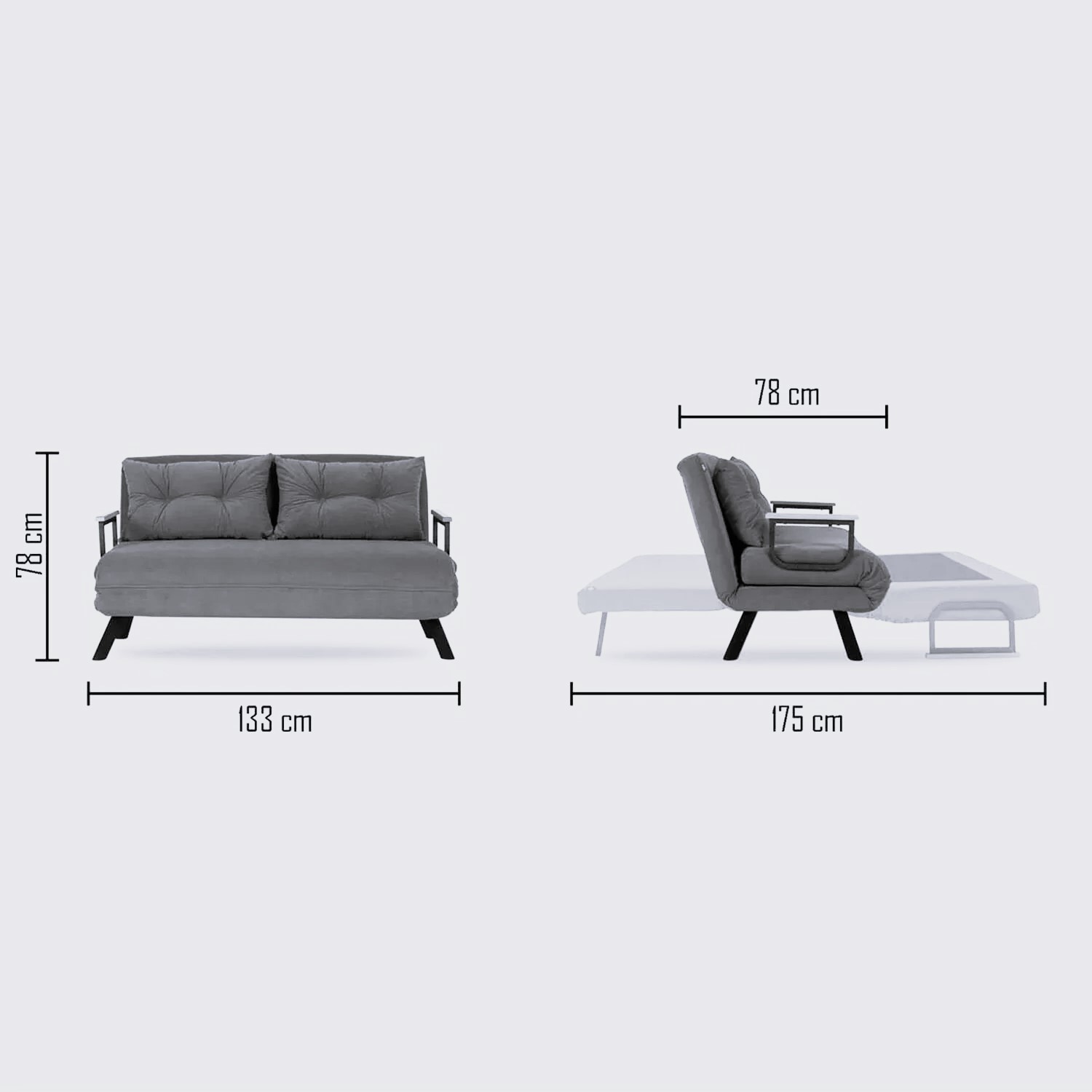 Sando 2-Seater - Cream