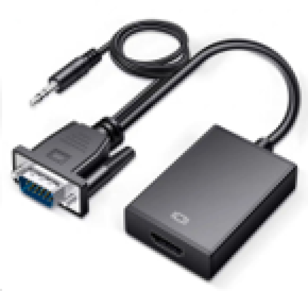 Adapter Stars Solutions VGA na HDMI crni