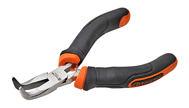 TACTIX Klešta špicasta savijena mini 120 mm