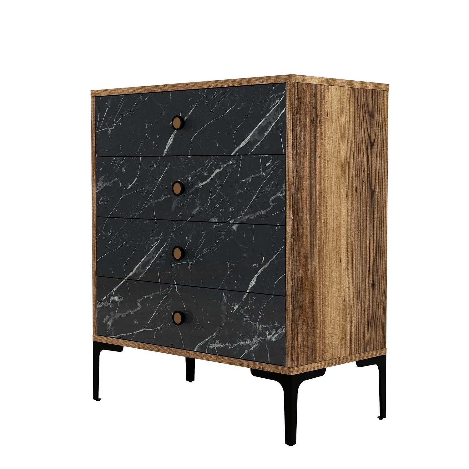 Lizbon 541 - Walnut, Black Walnut Black
