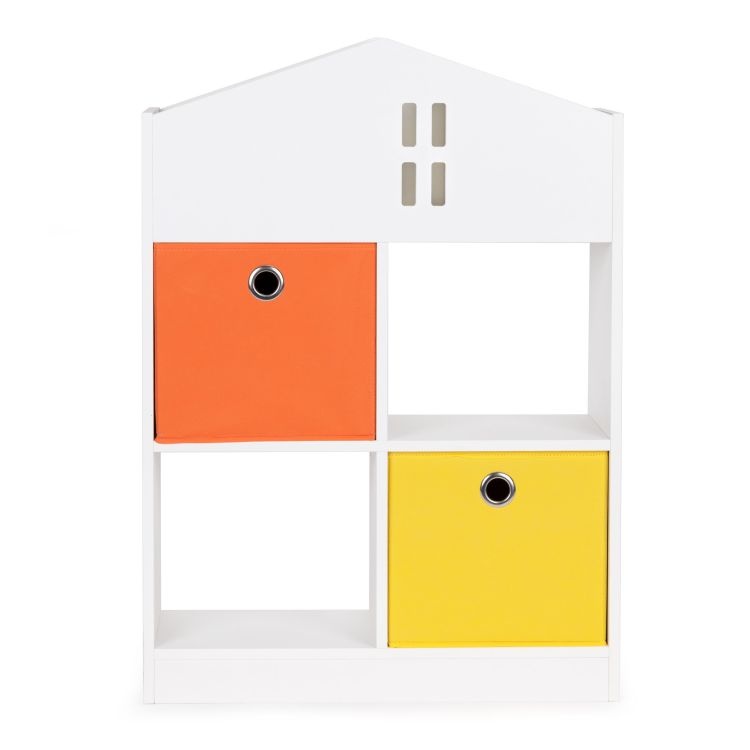 Drvena decija polica organizer 03A ECOTOYS