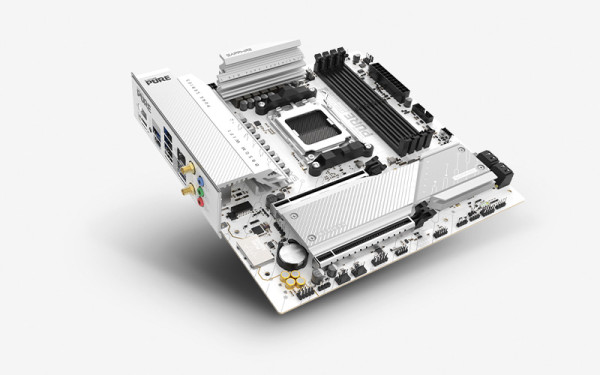 MB AM5 SAPPHIRE B850M PURE WIFI 1xDP, 1xHDMI, 52123-02-40G