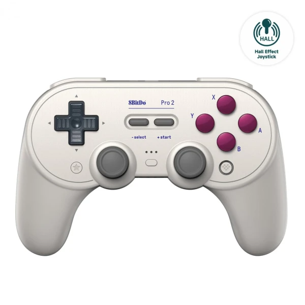 Bežični gamepad 8BitDo Pro 2 BT/2.4Ghz/Multi platform/Vibracija/Hall Effect/TMR/G Classic