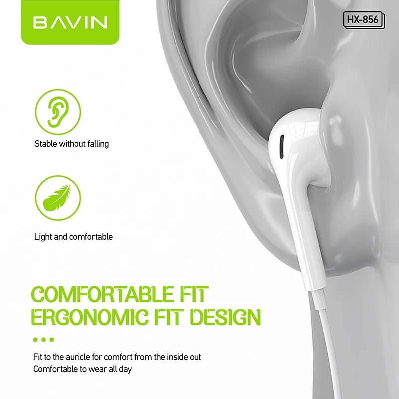 Bavin slušalice Lightning bela - HX856