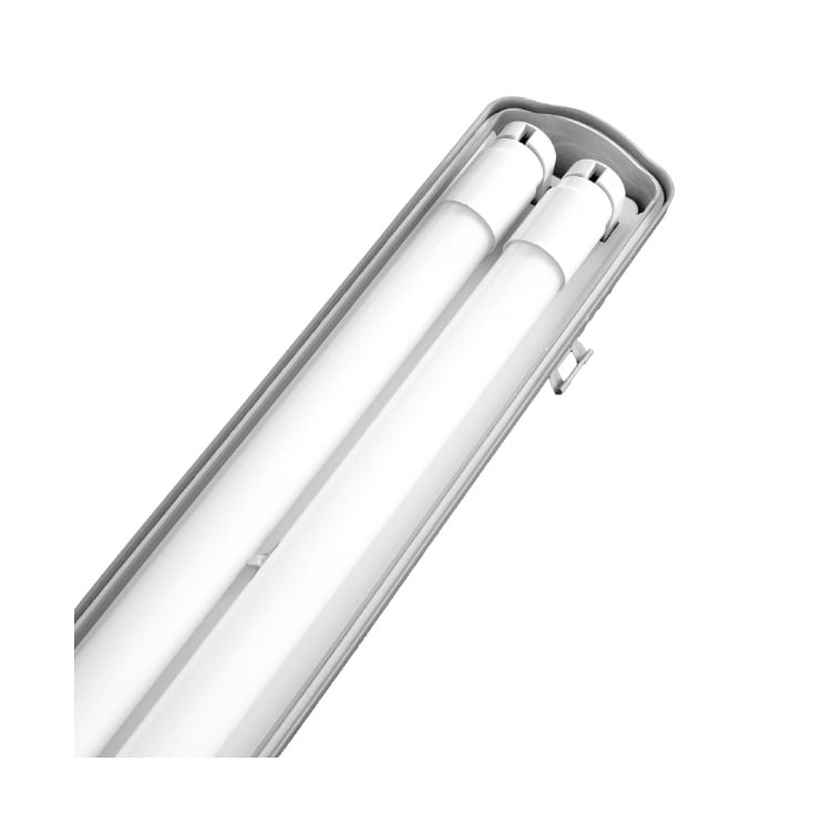 Dvostrana vodootporna armatura sa dve T8 LED cevi 2x18W