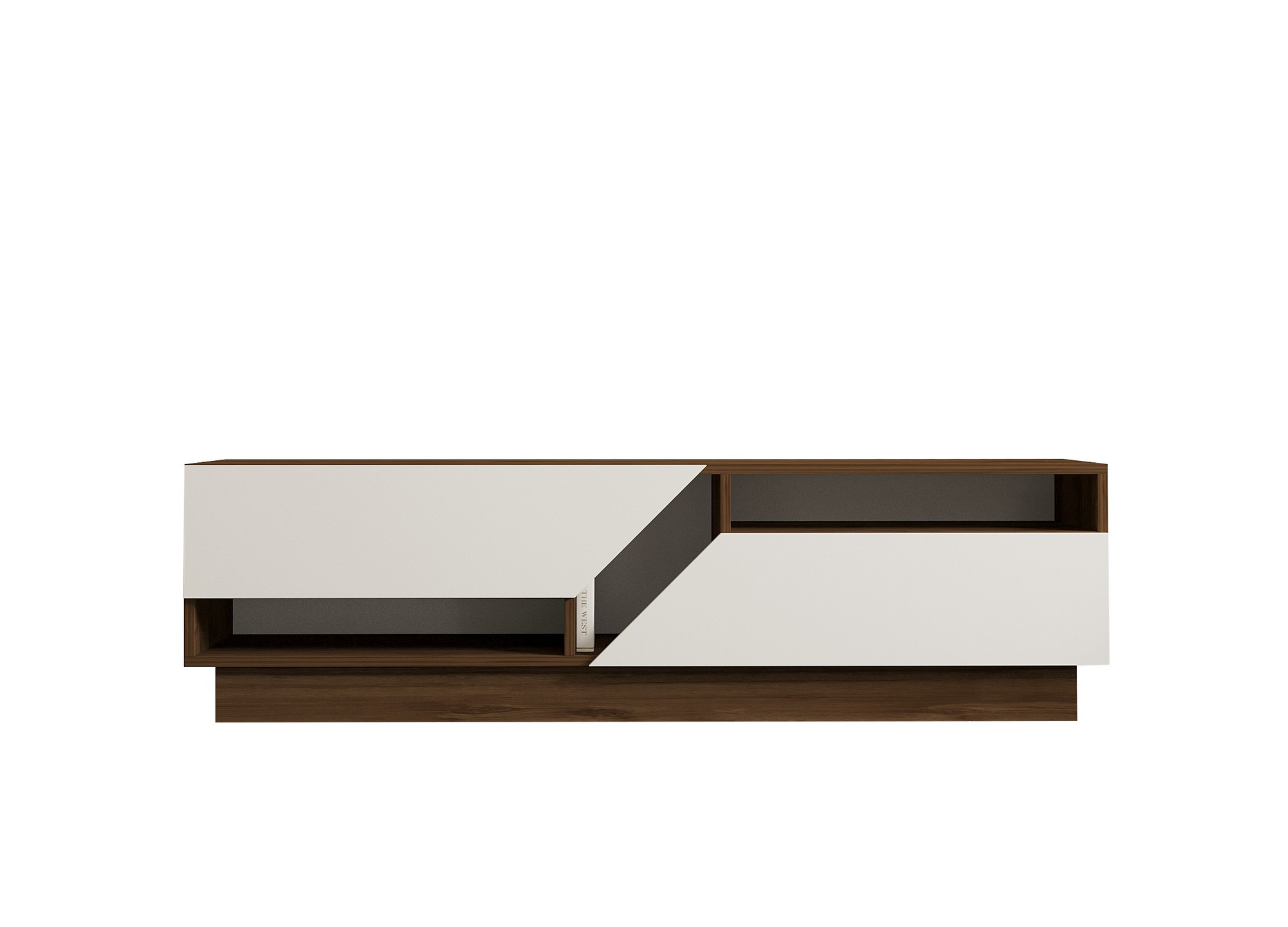 Koza Walnut White