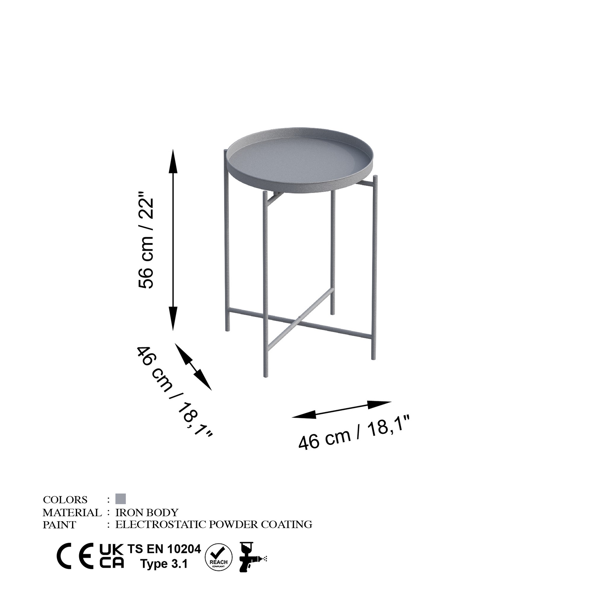 Shb-007-C Grey