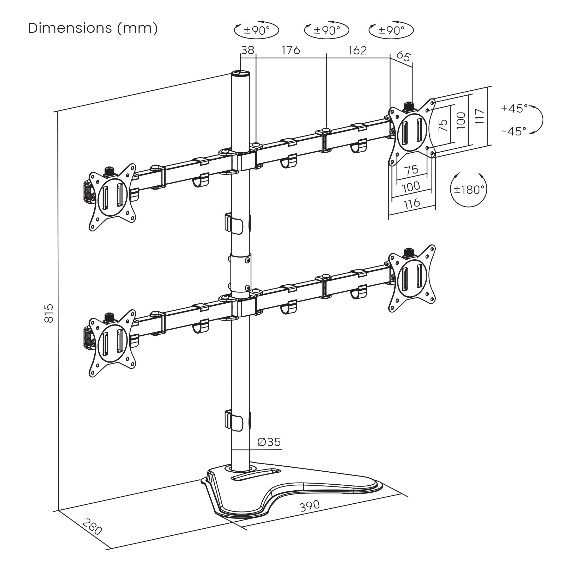 S BOX LCD F 048 - 2, Nosac