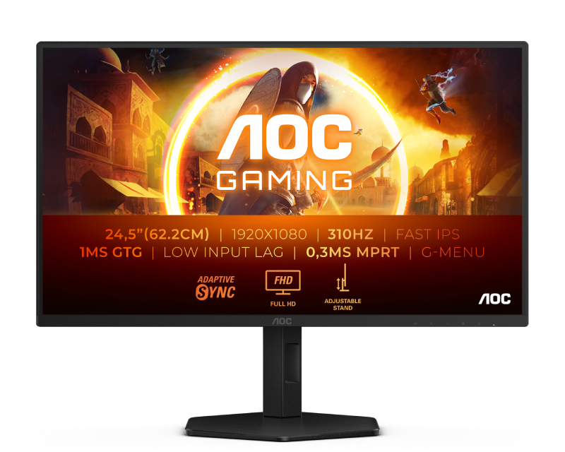 24.5 inča 25G4SXU FHD 1920x1080 Fast IPS 310 Hz gaming monitor