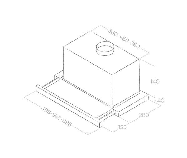 Aspirator ELITE14LUXWHA60