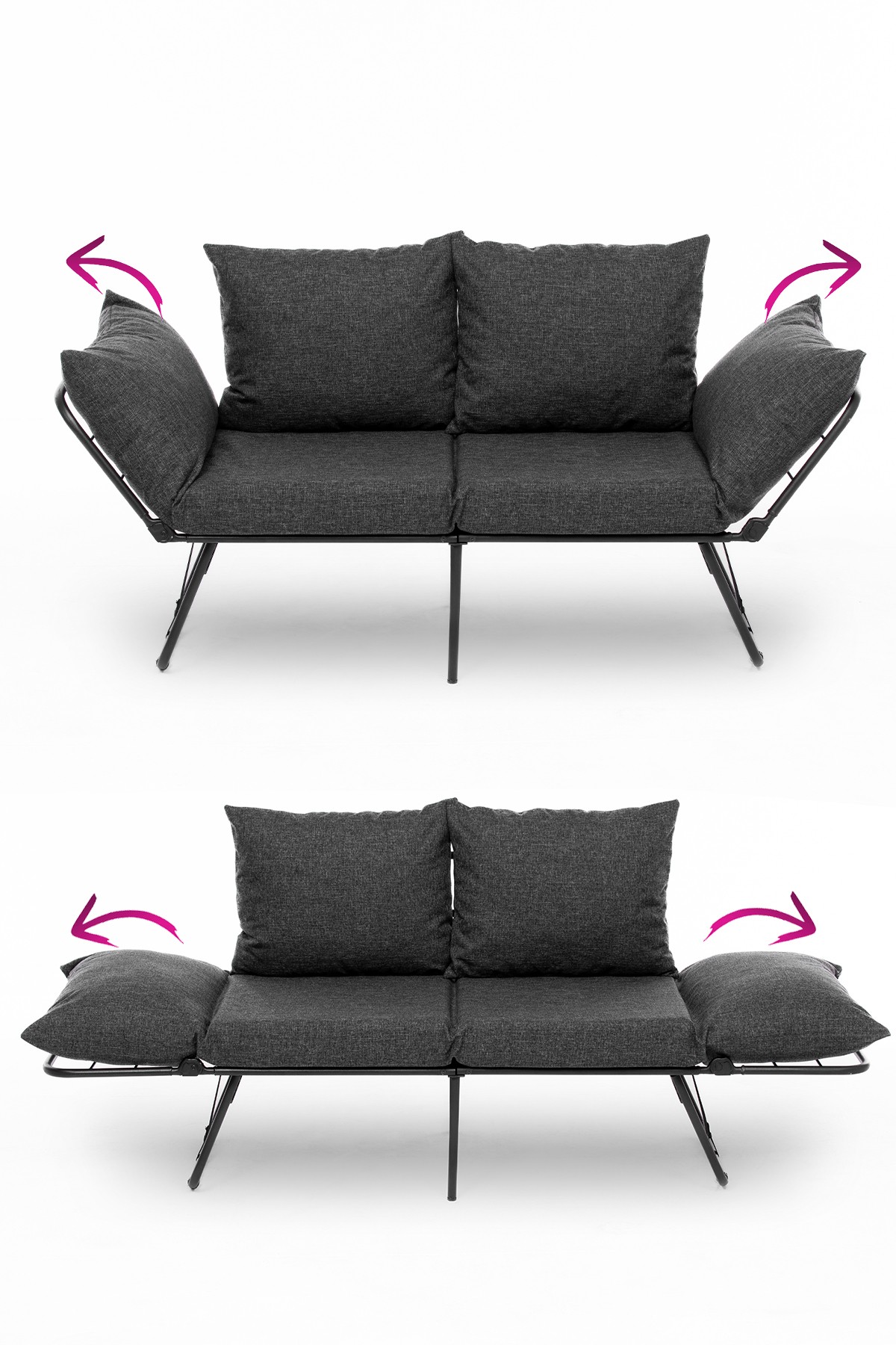 Viper 2-Seater - Dark Grey