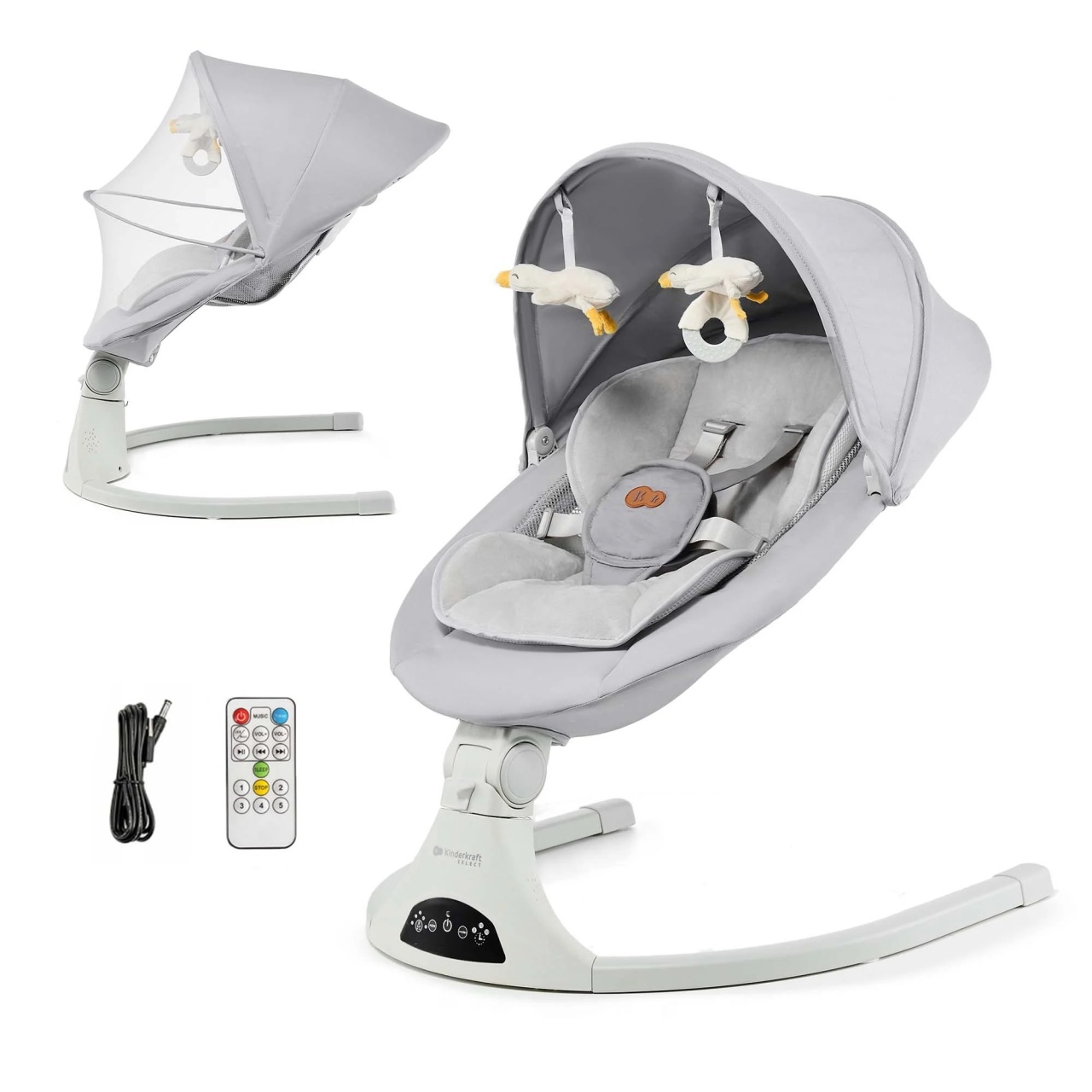 KINDERKRAFT NJIHALICA TULSY GREY