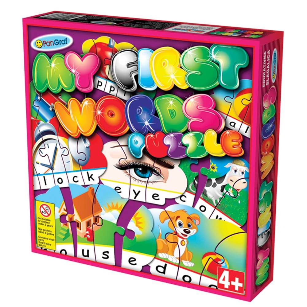 PUZZLE MOJE PRVE REČI (ENGLESKI) PANGRAF